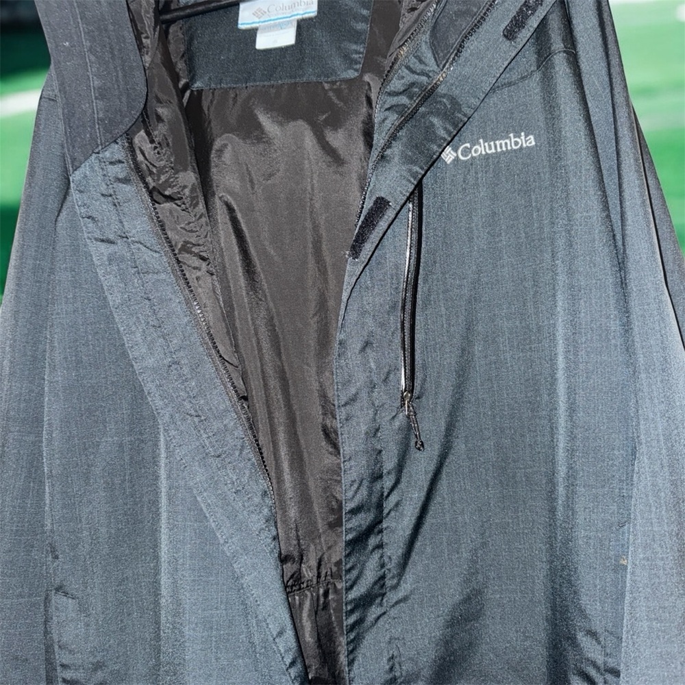 Columbia Men's Charcoal Raincoat